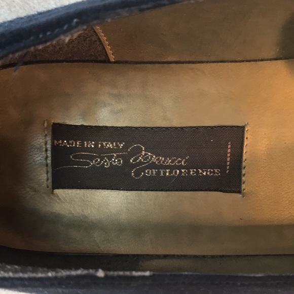 Vintage & Classic & Made in Italy!!! Navy Flats! 10 - Picture 8 of 9